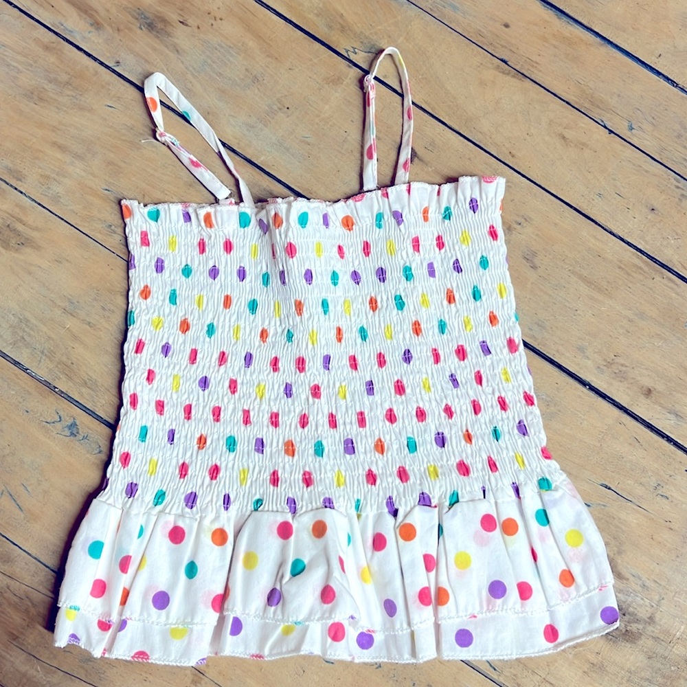 Girl’s Polka Dot Halter Top